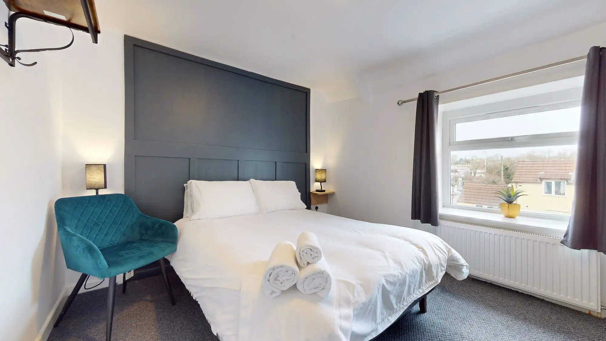 A sample of one of our Single bed rooms